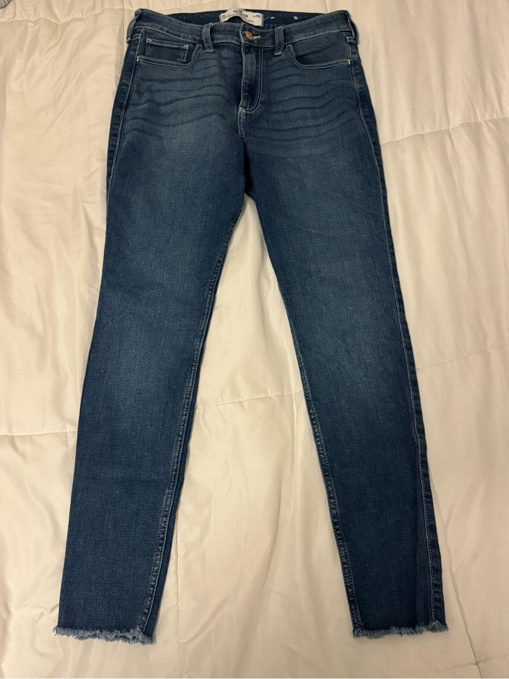 Dark Blue Women's Skinny Jeans - Hollister